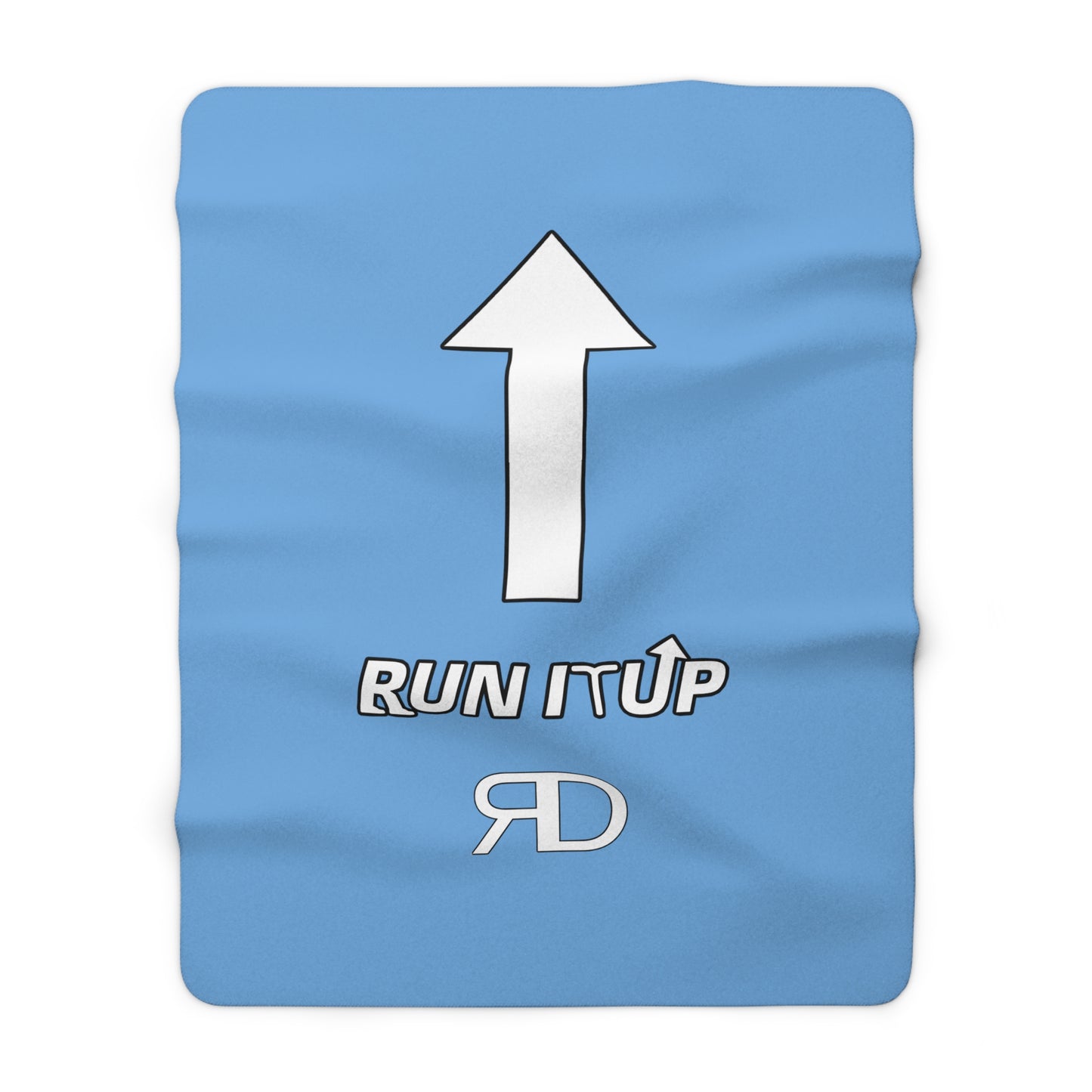 "Run It Up" Fleece Blanket (2 sizes)